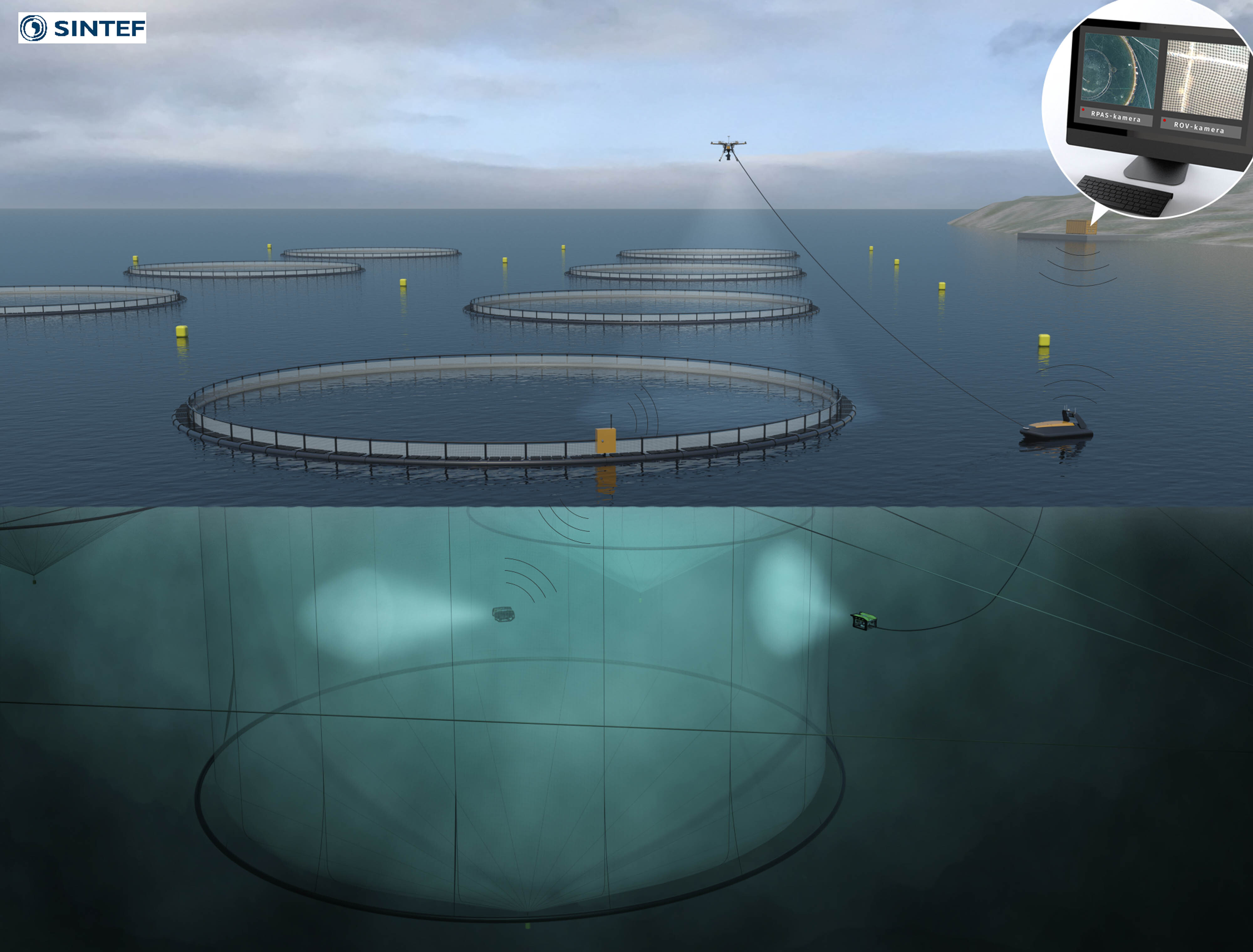 Future aquaculture operations: Artifex, Exposed and CageReporter are providing the groundwork for a revolution in fish farming