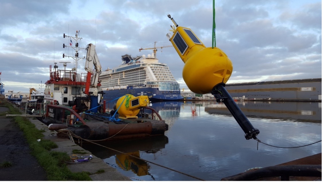 Les bouées metocean Alizé installées sur plusieurs parcs éoliens en mer pour sécuriser et faciliter les opérations maritimes2