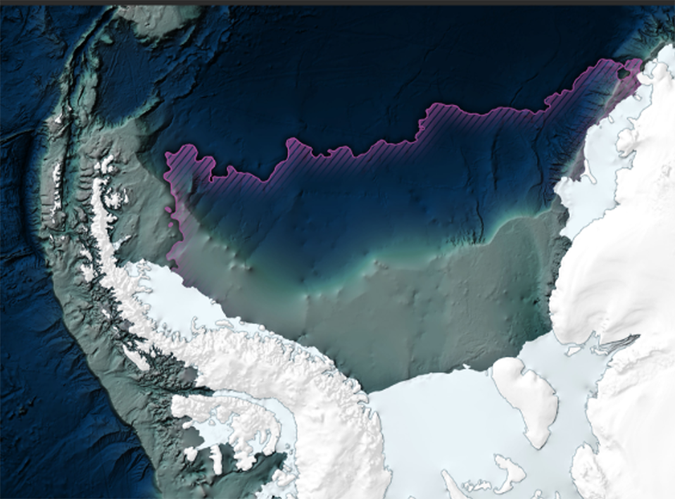 Nortek antartica bathymetry map sig55 uib1