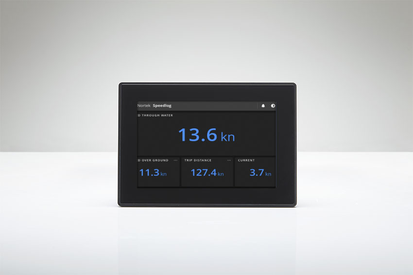 Nortek speedlog screen frontview illustration