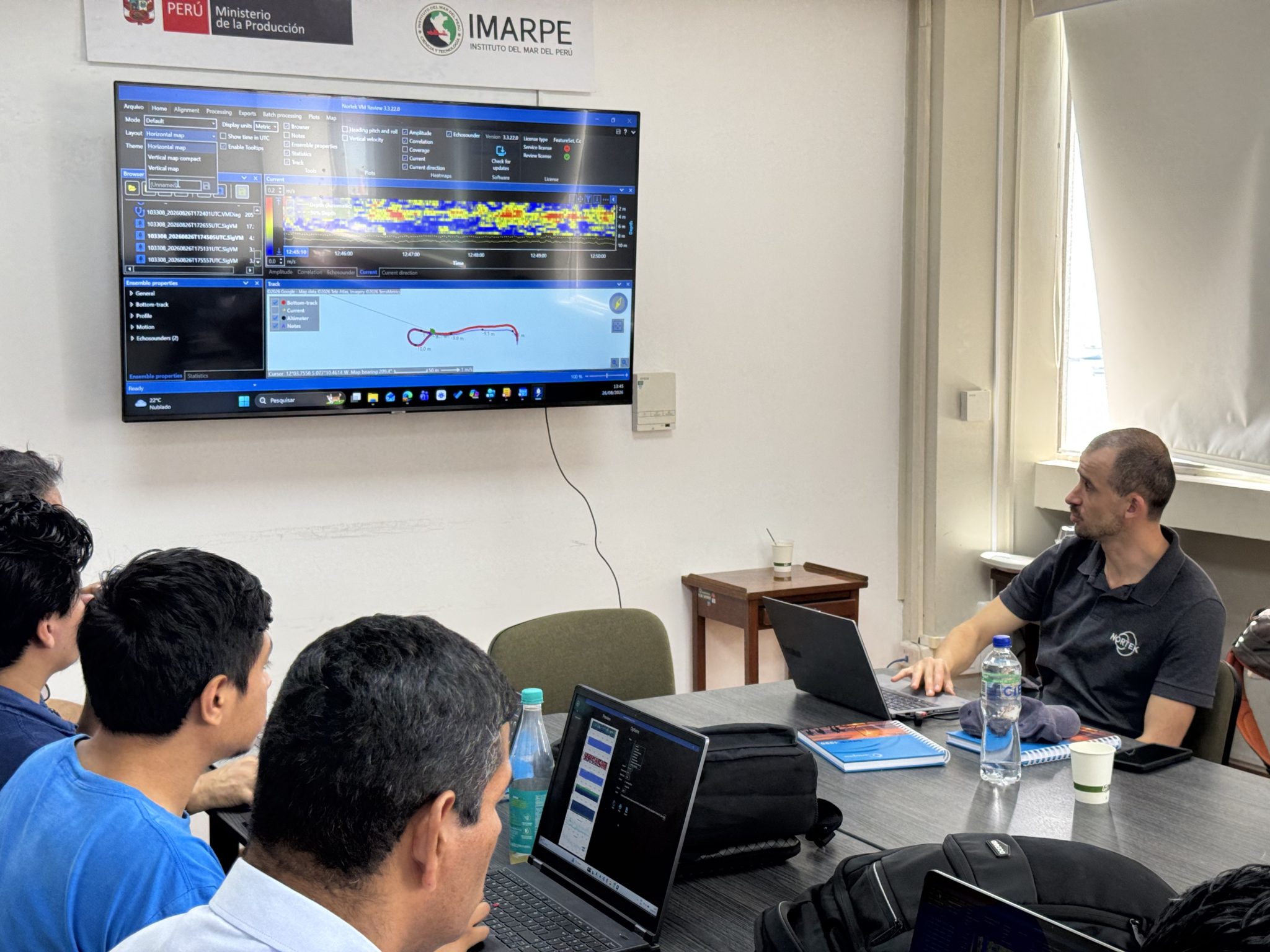 Reviewing VM collected data