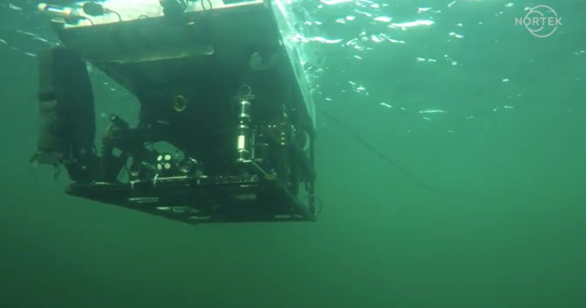Nortek | Using a DVL on a remotely operated underwater vehicle (ROV)