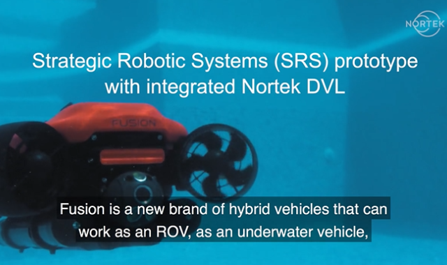 Enabling a breakthrough in hybrid underwater vehicles - Nortek DVL & the Fusion