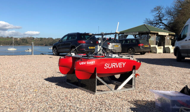 Flexible ADCP sensor solution for rapid inshore deployments of USVs