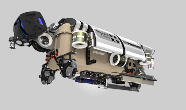 A DVL that brings navigation accuracy to tank inspection robots in a harsh environment