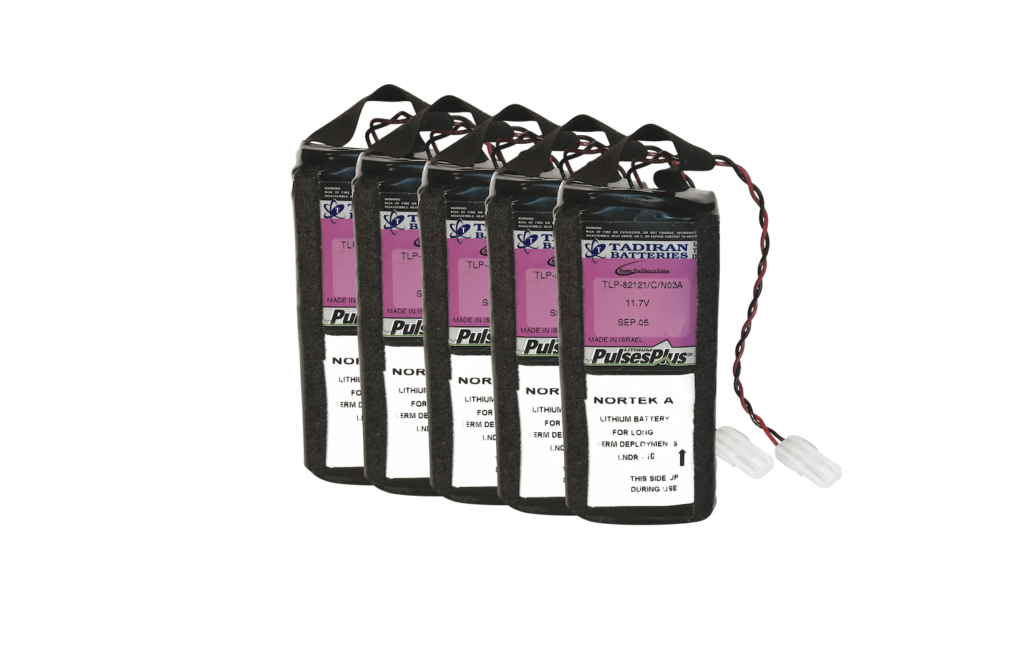 Nortek Battery pack, 5pack, 12 V 165 Wh, lithium for use with…
