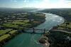 The natural laboratory of the Menai Strait is an ideal location for the measurement of turbulence in energetic tidal flows.
 (Photo: David Roberts)